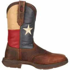 Durango Boots Durango Rebel Texas Flag Mens Pull On Western Boots