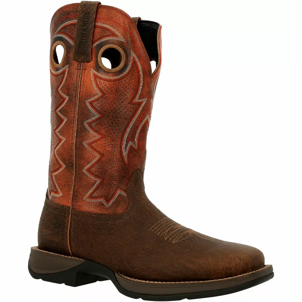 Durango Boots Durango Rebel Cimarron Brown 12" Mens Western Boots - Image 2