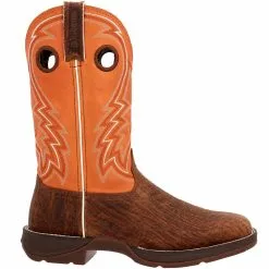 Rocky Boots Durango Rebel Monarch Orange DDB0392 Mens Western Boots