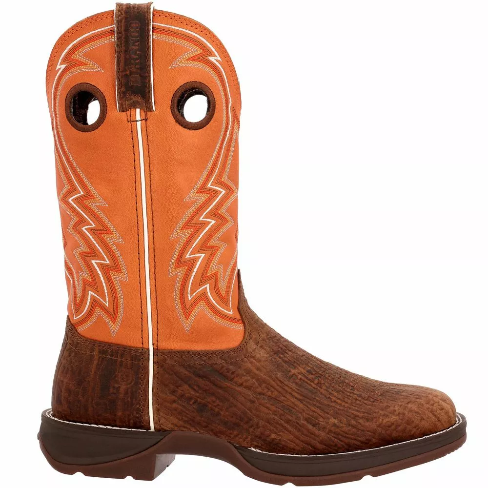 Rocky Boots Durango Rebel Monarch Orange DDB0392 Mens Western Boots