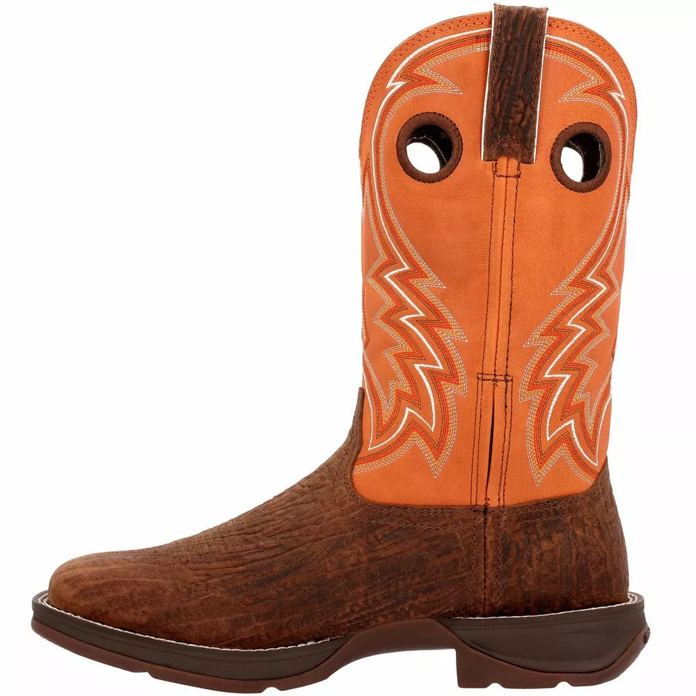 Rocky Boots Durango Rebel Monarch Orange DDB0392 Mens Western Boots - Image 3