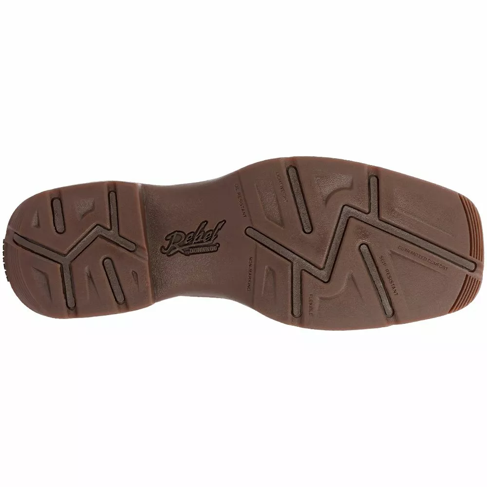 Rocky Boots Durango Rebel Monarch Orange DDB0392 Mens Western Boots - Image 4