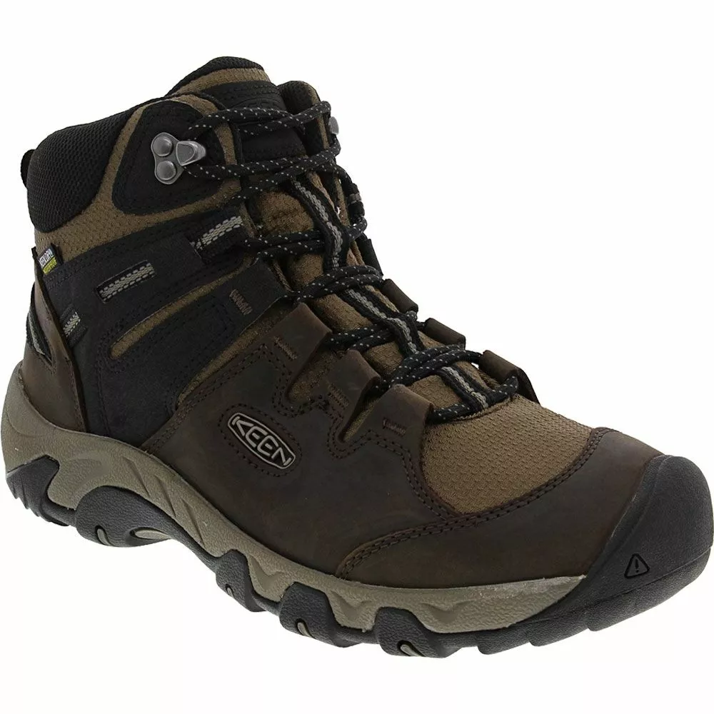 KEEN Shoes KEEN Steens Mid Waterproof Hiking Boots - Mens - Image 2