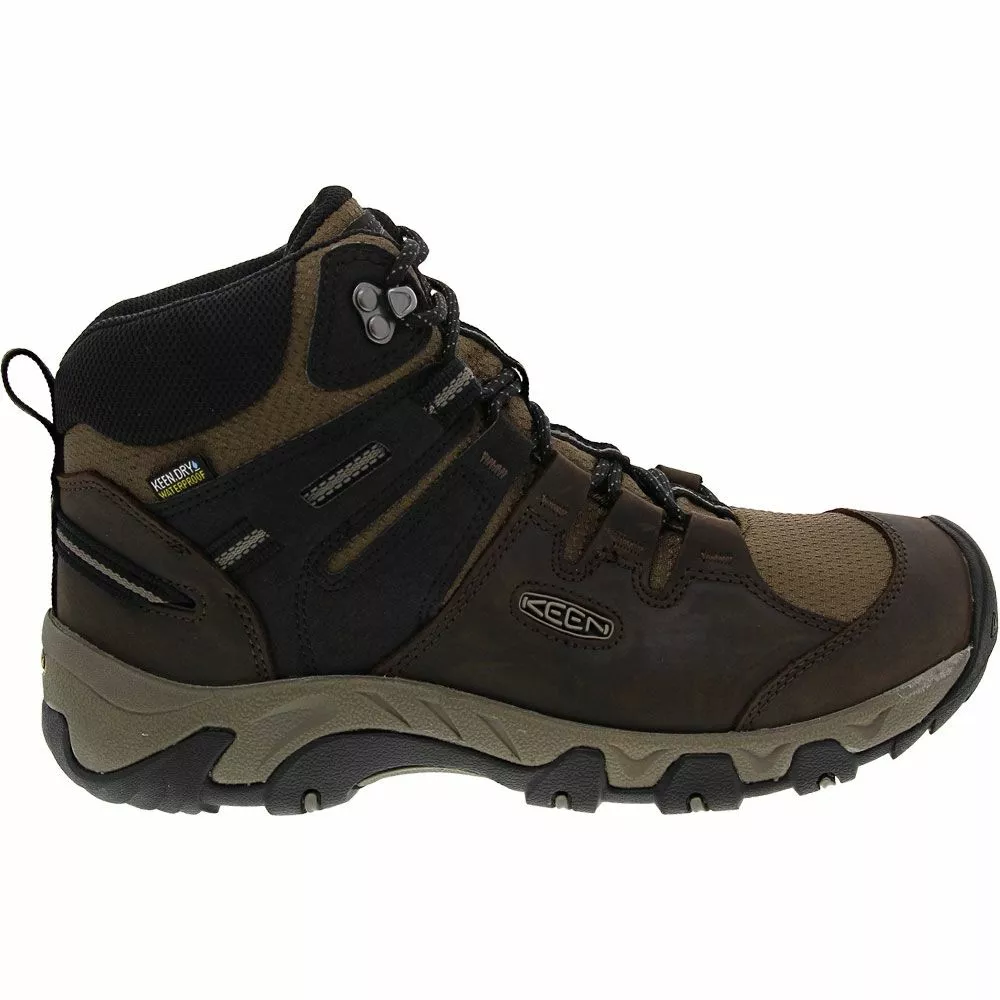 KEEN Shoes KEEN Steens Mid Waterproof Hiking Boots - Mens