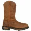 Rocky Boots Rocky Ride Branson Roper Wp Western Boots Shoes - Mens
